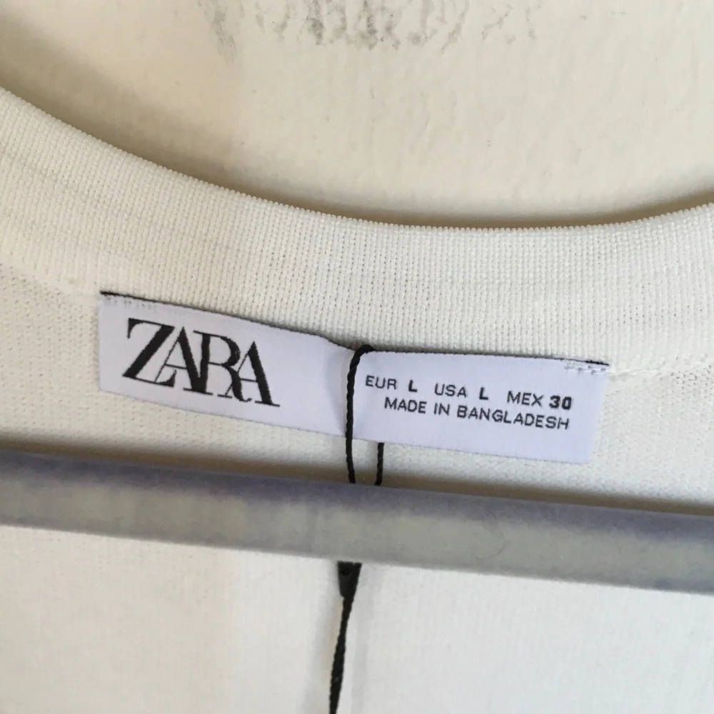 Zara Classic White Tank Top - Picture 3 of 5